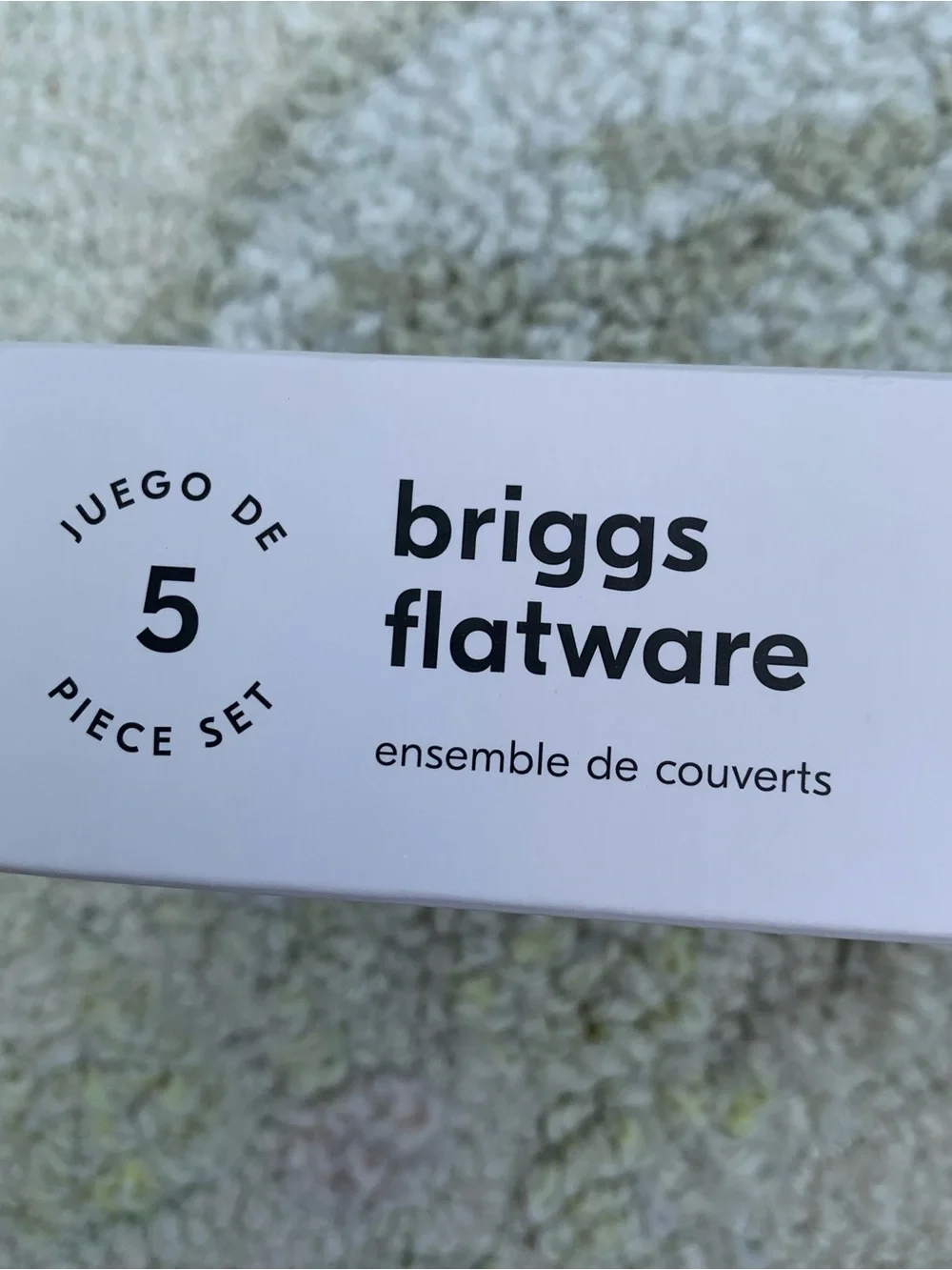 West Elm Briggs Flatware 5 Piece Place Setting